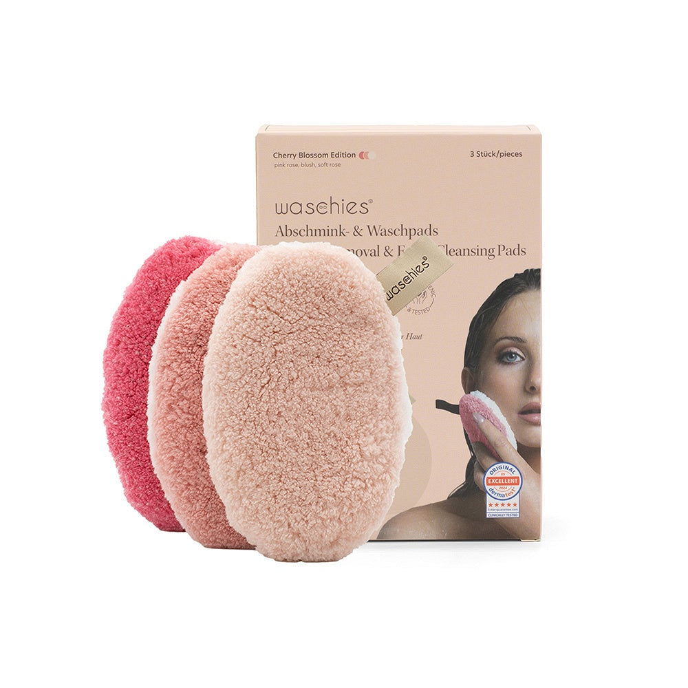 Abschminkpads &quot;Cherry Blossom&quot; Edition - 3er Set